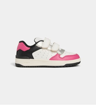 Baskets basses Washiba  - Geox - Blanc et rose