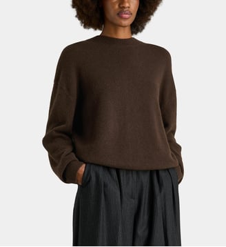 Pull Lee cachemire - Anine Bing - Marron foncé