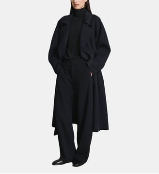 Manteau mi-long Harvard - Soeur - Deep navy