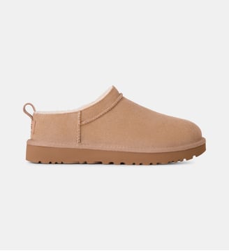 Mules Classic Micro en cuir - Ugg - Beige clair