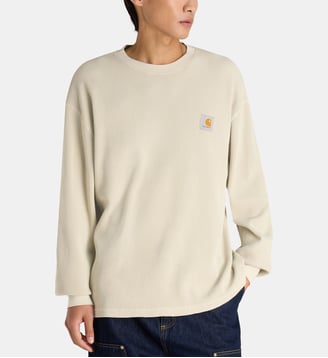T-shirt Vista Waffle ample en coton gaufré - Carhartt WIP - Écru
