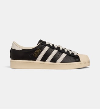 Baskets basses Superstar Vintage cuir - Adidas Originals - Noir et blanc