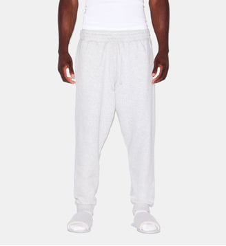 Pantalon de jogging droit taille élastiquée - Skims - Gris clair