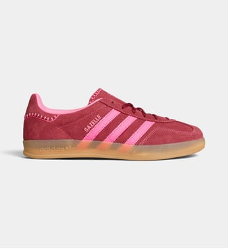 Baskets basses Gazelle Indoor en suède - Adidas Originals - Vieux rose