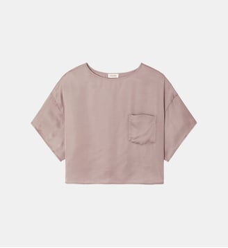 Top ample à manches courtes - American Vintage - Tourterelle