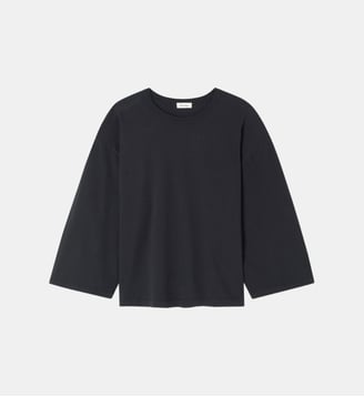 T-shirt ample en coton - American Vintage - Noir