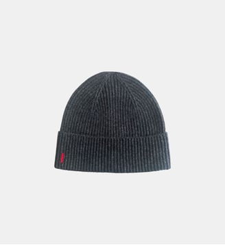 Bonnet en cachemire signature - Koon - Anthracite