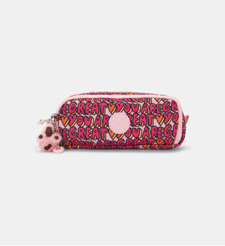 Trousse Gitroyo - Kipling - Rose et jaune