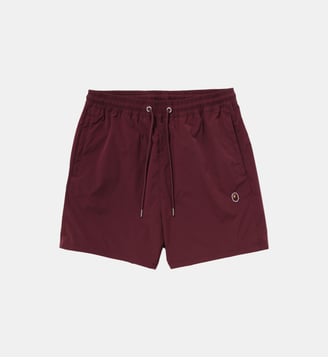 Short de bain droit signature - A BATHING APE ® - Bordeaux