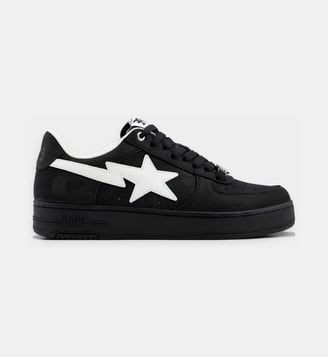 Baskets basses Bape Sta #4 en cuir - A BATHING APE ® - Noir