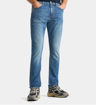 Jean 512 slim délavé - Levi's - Bleu jean
