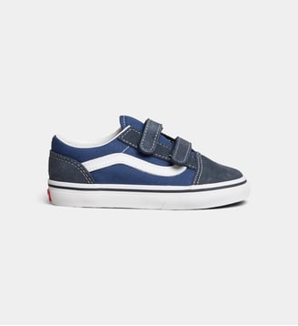 Baskets basses Old Skool V - Vans - Bleu marine et blanc