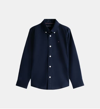 Chemise droite en coton Tommy Hilfiger