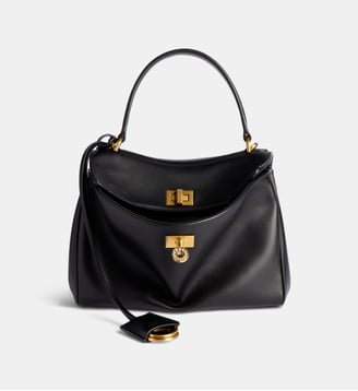 Sac à main Rodeo Mini en cuir - Balenciaga - Noir