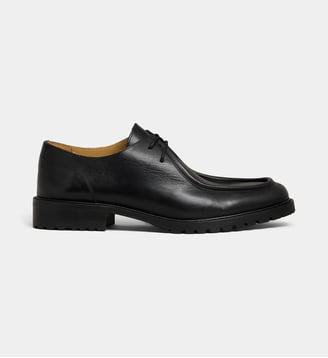 Derbies L'Homme Tranquille en cuir - Paire & Fils - Noir