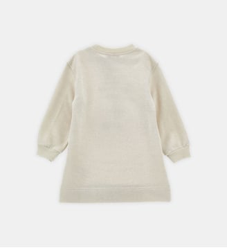 Robe sweat Minnie - Monnalisa - Crème