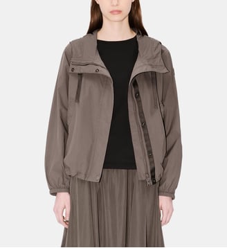Coupe-vent à capuche signature - Kenzo - Taupe
