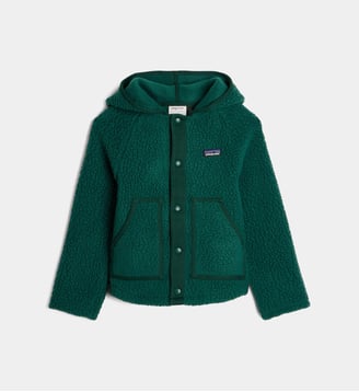 Veste classique Baby Retro Pile - Patagonia - Vert