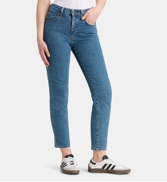 Jean 724 droit effet stonewashed - Levi's - Bleu