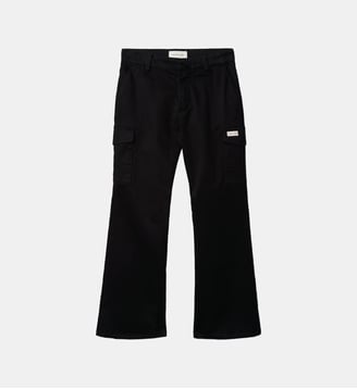 Pantalon cargo large en coton - Calvin Klein - Noir