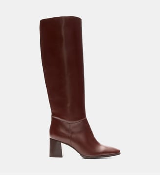 Bottes 109 cavalières en cuir - Rivecour - Ébène