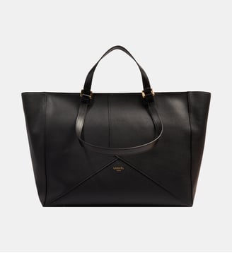 Sac cabas Enveloppe L en cuir - Lancel - Noir