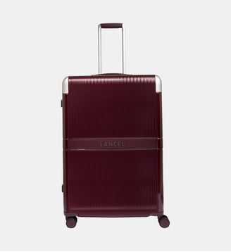 Valise rigide L Empreinte 4R 75 cm - Lancel - Rouge foncé