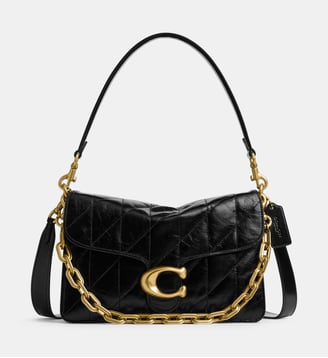 Sac à main Tabby en cuir - Coach - Noir