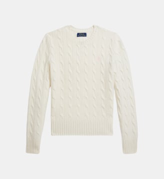Pull droit torsade signature - Polo Ralph Lauren - Beige