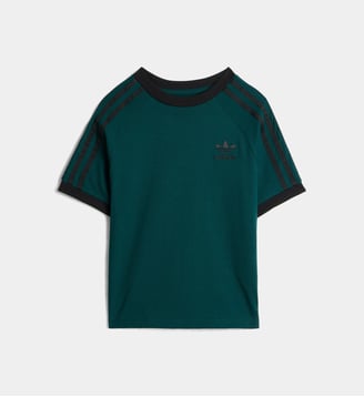 T-shirt en coton - Adidas Originals - Vert canard