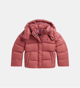 Veste à capuche en duvet - Polo Ralph Lauren - Rose