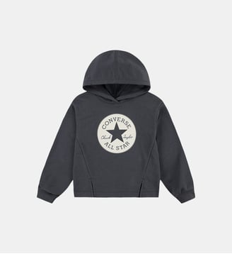 Hoodie logo en coton - Converse - Noir