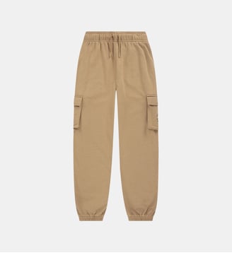 Pantalon de jogging cargo en coton - Converse - Marron clair