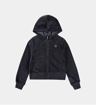 Hoodie en coton - Converse - Noir
