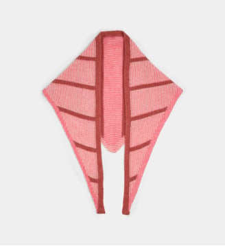 Echarpe triangle Hind - Mapoesie - Rose