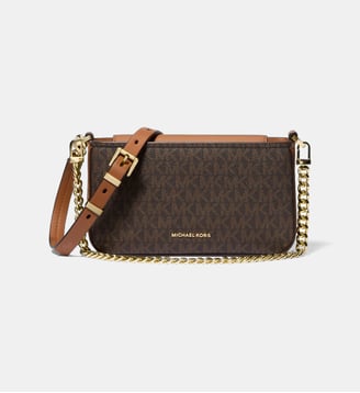 Sac à main forme pochette - Michael Kors - Marron clair