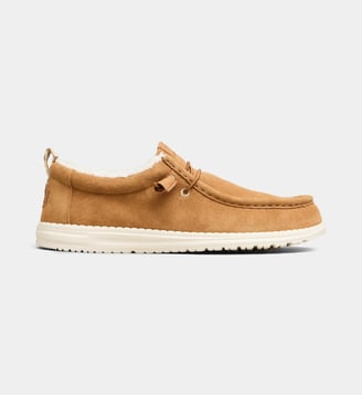 Derbies Wally en nubuck - HeyDude - Camel