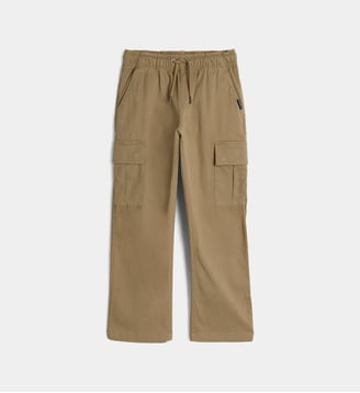 Pantalon Taxer cargo en coton - Quiksilver - Kaki clair