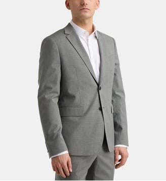 Veste de costume Abano V ajustée - Comptoir GL - Gris