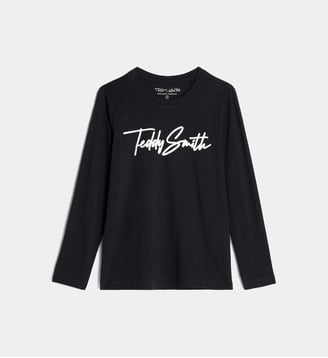 T-shirt T-Evan en coton - Teddy Smith - Bleu marine
