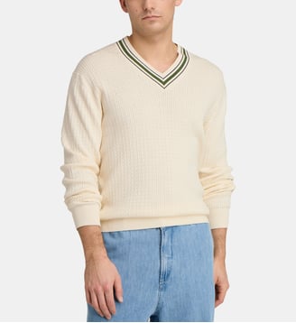Pull Sricket en coton - Galeries Lafayette - Écru