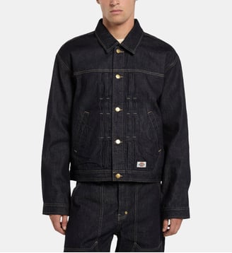 Veste droite denim Selvedge - Dickies - Bleu brut