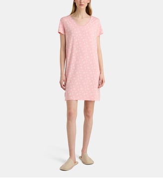 Chemise de nuit Bera Li à motif floral - Galeries Lafayette - Rose