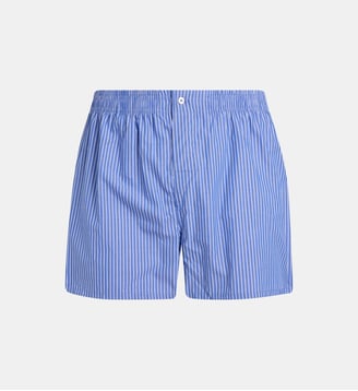 Caleçon Bosca en coton - Galeries Lafayette - Bleu ciel