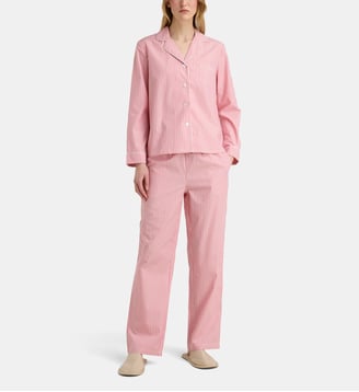 Pyjama Bero Pyj 2 en coton bio rayé - Galeries Lafayette - Rose