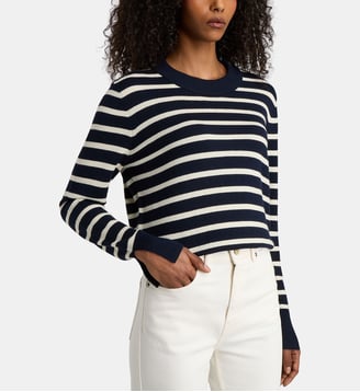 Pull Nolux - Jodhpur - Bleu et écru