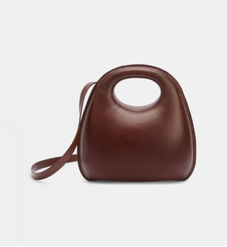 Sac à main en cuir signature - Lemaire - Ristretto