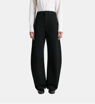 Pantalon arrondi signature - Lemaire - Black