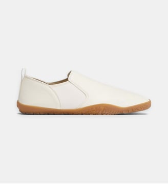 Slip On Vibram en cuir - Lemaire - Crème