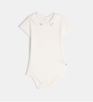 Body Lacarpe en coton bio - Cadet Rousselle - Écru